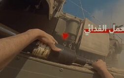 Mücahidler israil tankını sıfır noktadan imha ettikleri videoyu yayınladı